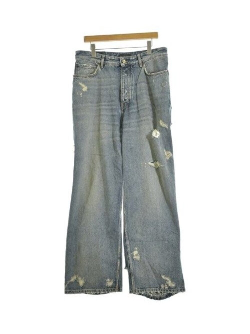 Balenciaga Denim Pants Blue Jeans